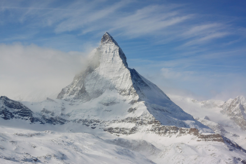 The Matterhorn in Switzerland, Swiss Alps