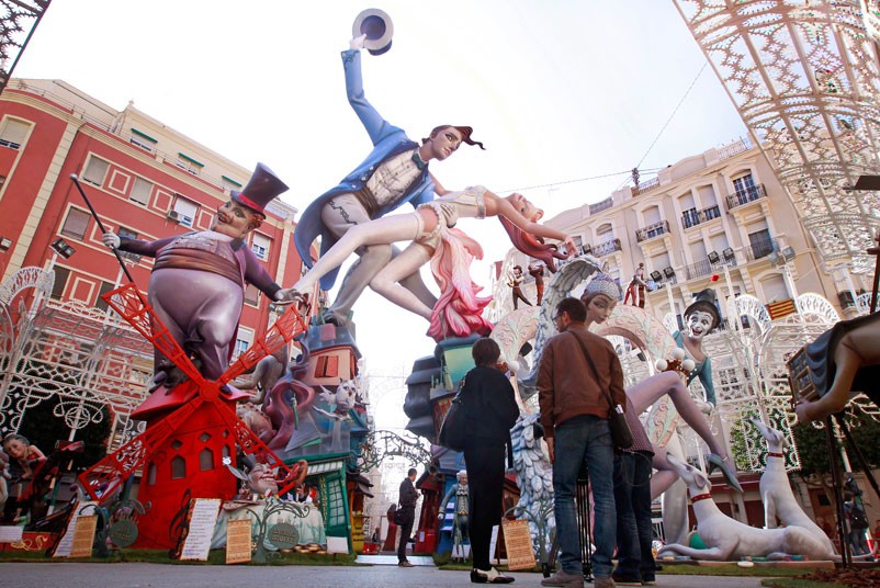 Ninots - Image by Alberto Saiz/AP