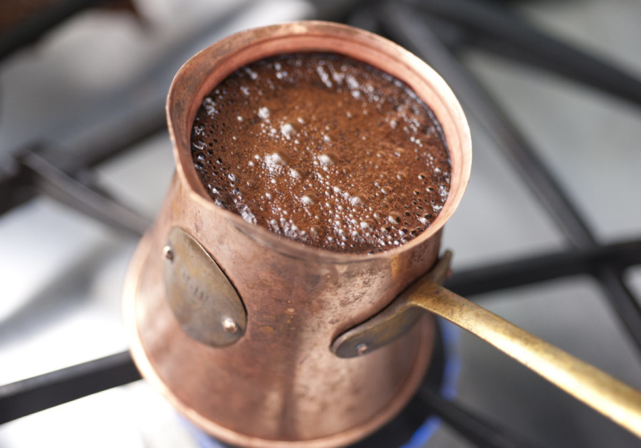 ordering coffee in Turkey