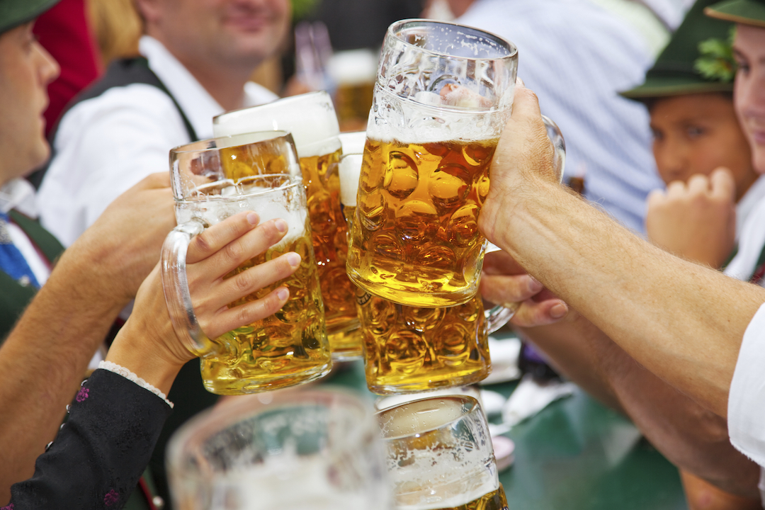 Beer at Oktoberfest in Munich, Germany