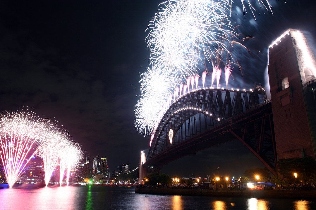sydney fireworks display
