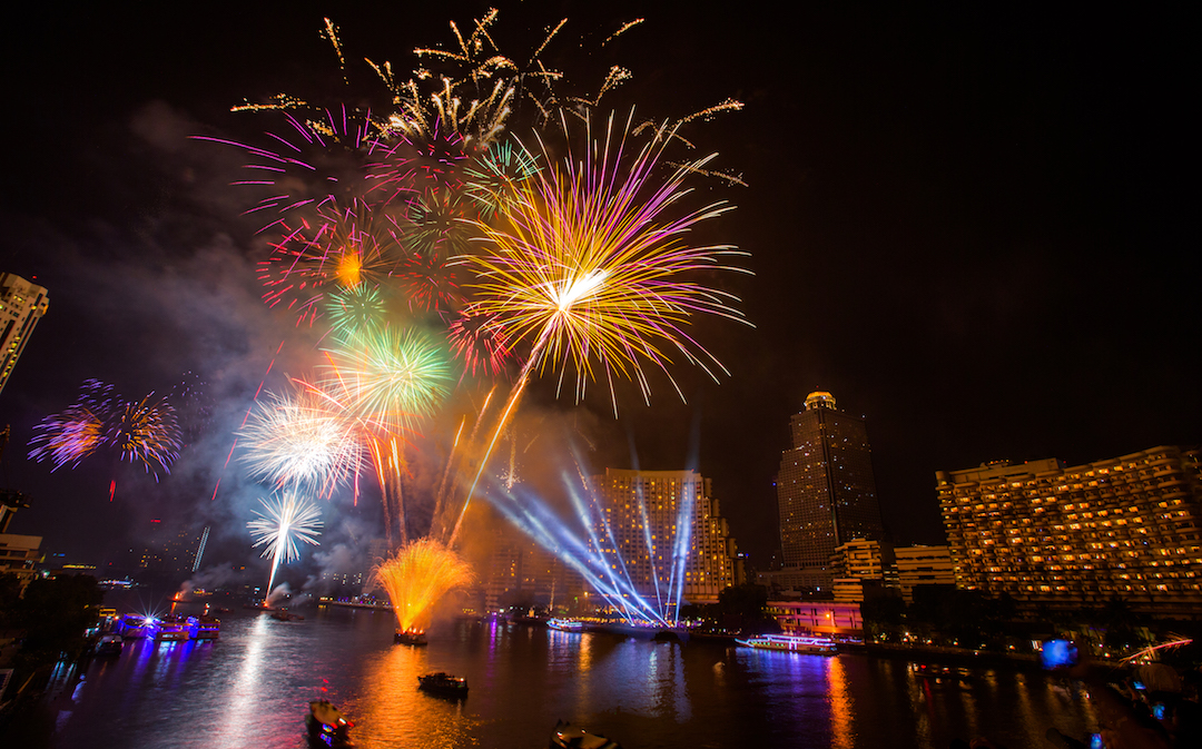 Fireworks in Bangkok