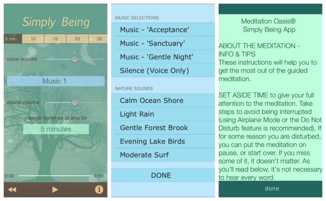 Simply-Being-app-screen-shot