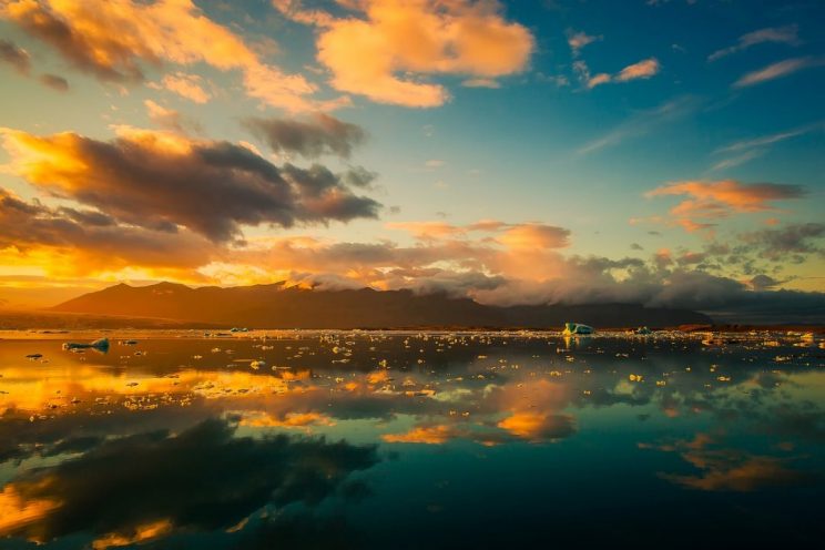 Iceland sunset