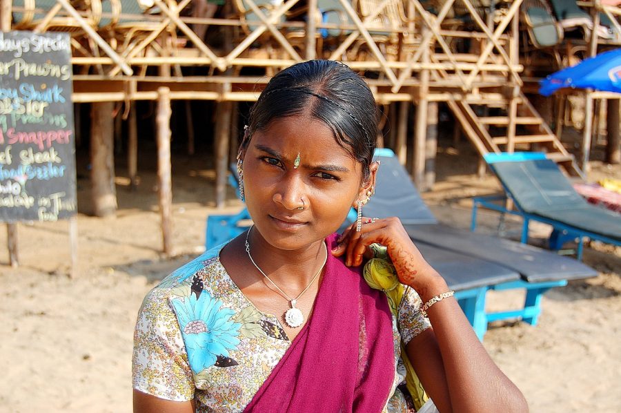 Girl in Goa