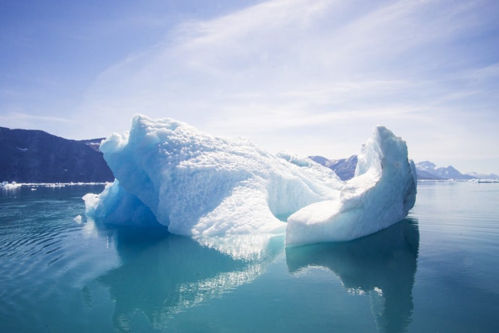 An iceberg in Greenland