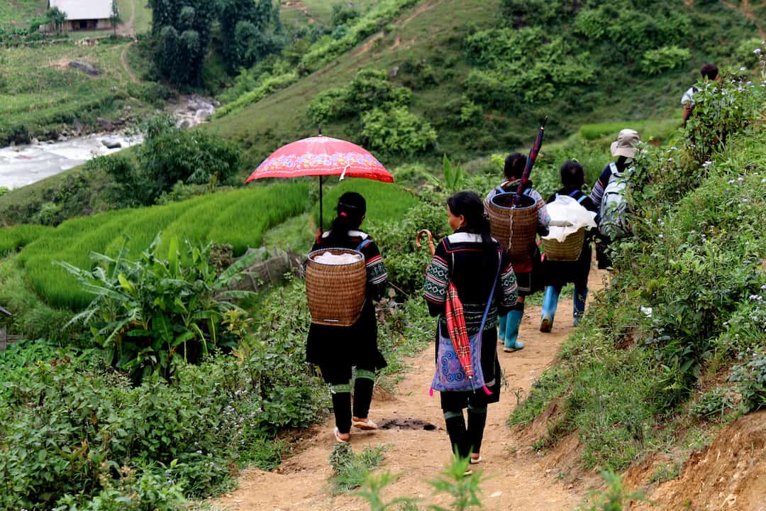 trek in Vietnam