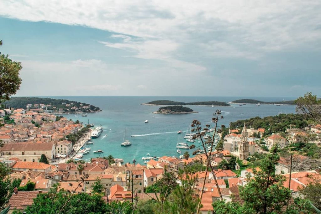 View of Hvar in Croatia - Croatia vs Spain