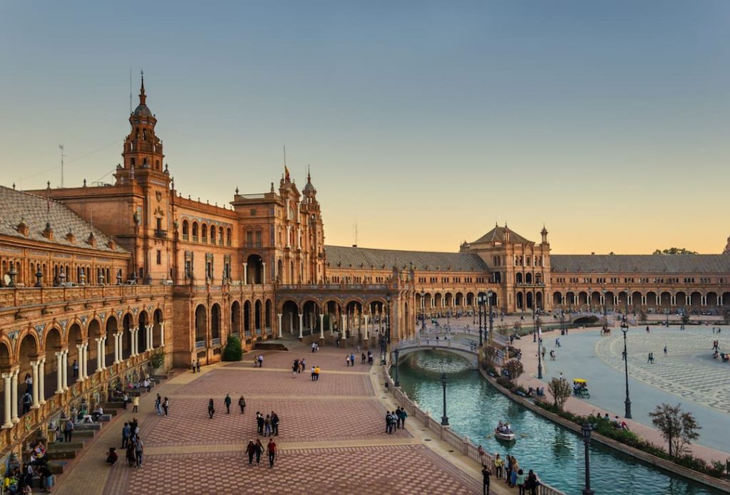 Seville, Spain - Croatia vs Spain