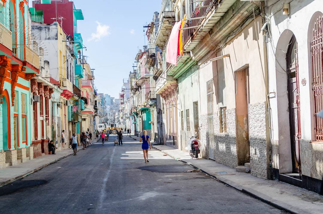 Streets in Cuba