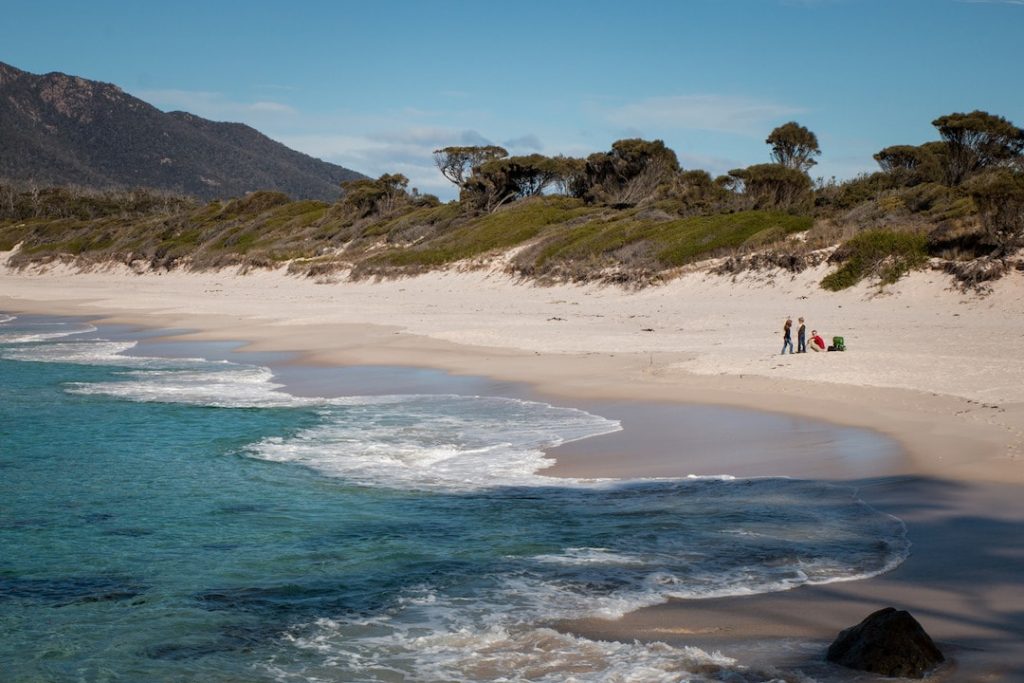 Wineglass Bay in Freycinet National Park, Tasmania