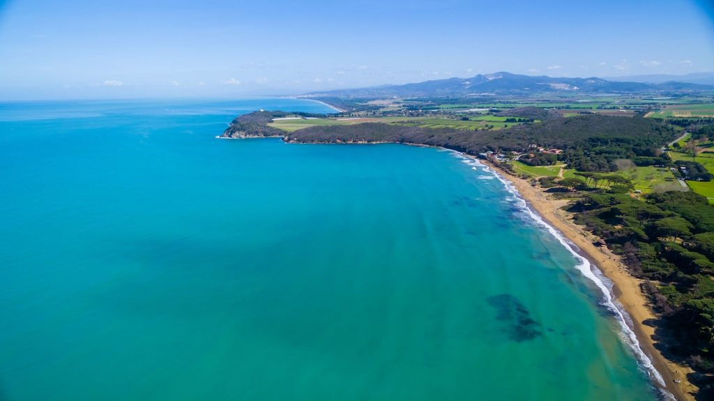 Amalfi Coast vs. Tuscany? The Gulf of Baratti in Tuscany is just one of many stunning beaches