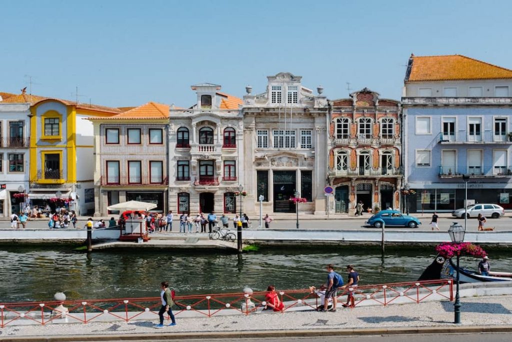 River in Aveiro, Portugal