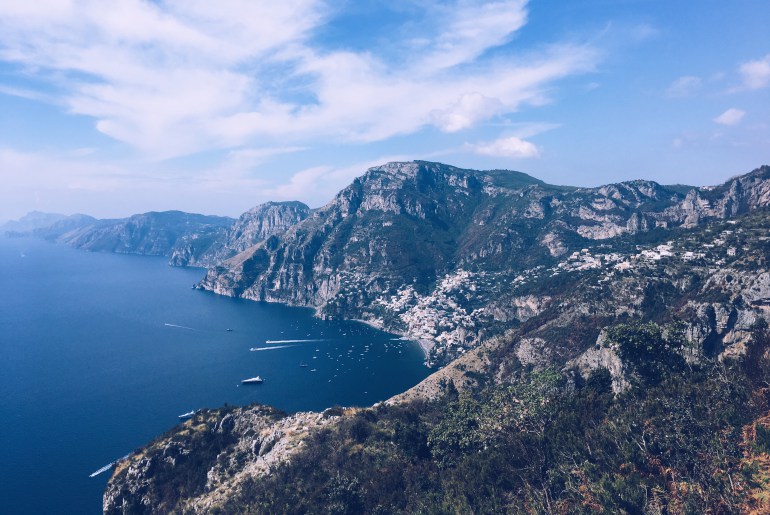 View-of-Positano-from-Path-of-The-Gods perfect for a romantic getaway