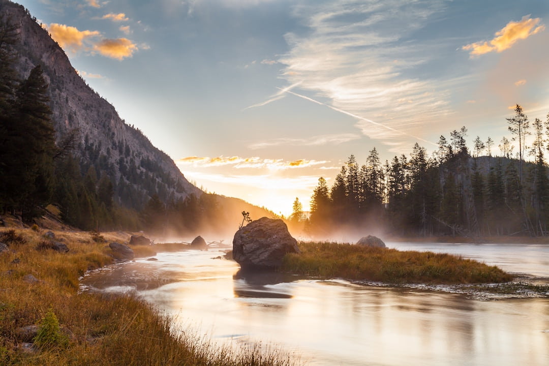 sunrise - yellowstone for couples