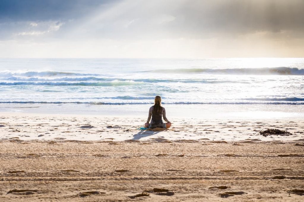 yoga on the beach - best yoga retreats for beginners