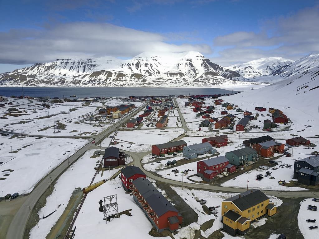 Views over Longyearbyen
