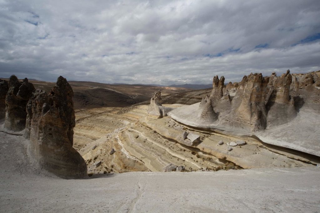 a grey day in Arequipa, Peru