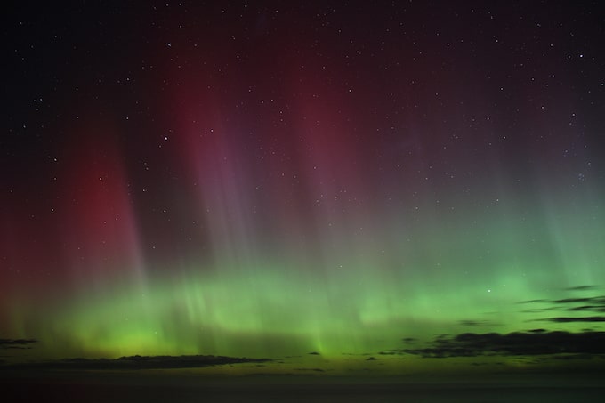 The southern lights
