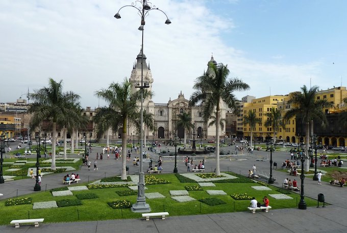 Plaza de Armas, Lima, Peru