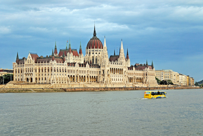 The Hungarian Parliament Building in Budapest
