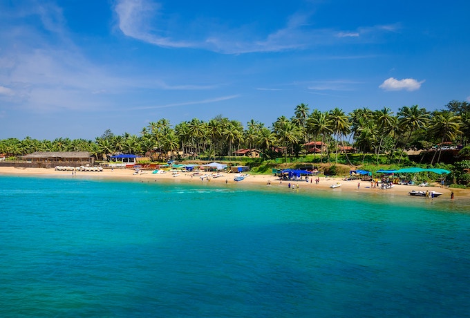 A beach in Goa, India