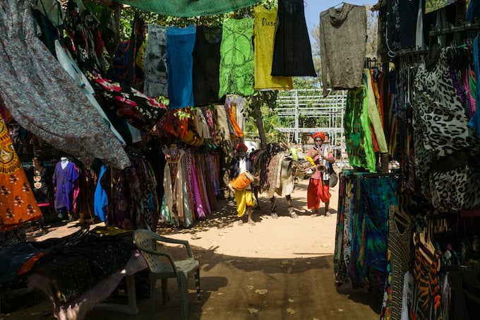 Anjuna Flea Market, Goa, India