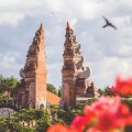 a temple in Bali, Indonesia