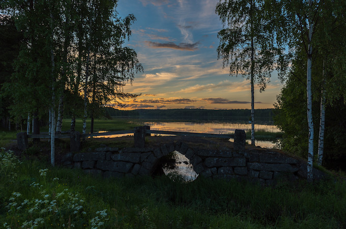 Old Bridge in Finland