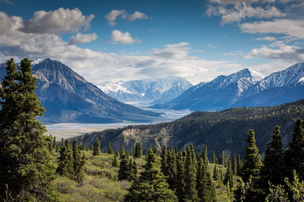 Kluane National Park in the Yukon, Canada