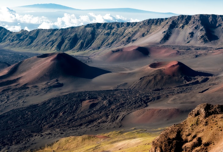 brown and red dunes 