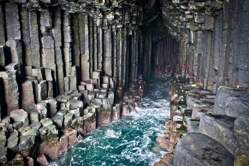 Explore the wonders of Fingal's Cave on Staffa Island, Scotland.