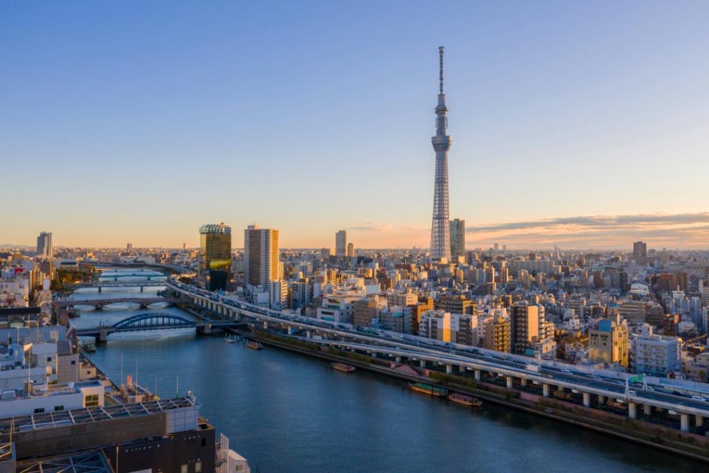 Tokyo's cityscape is truly unlike any other